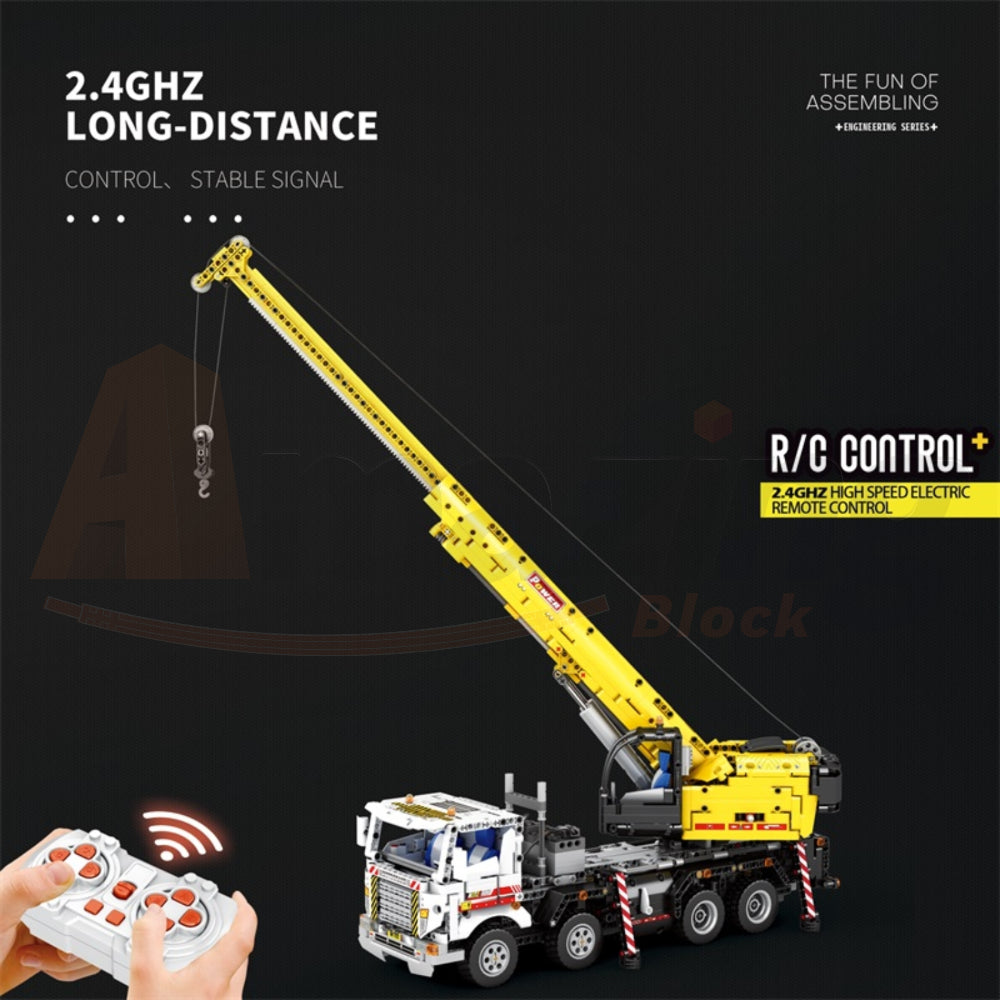 Reobrix 22007 The Mechanical Mobile Crane