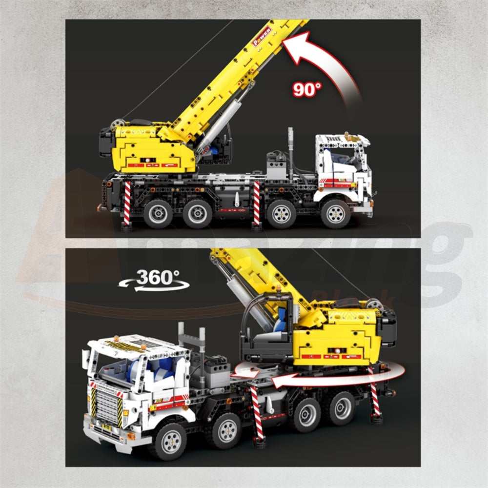 Reobrix 22007 The Mechanical Mobile Crane