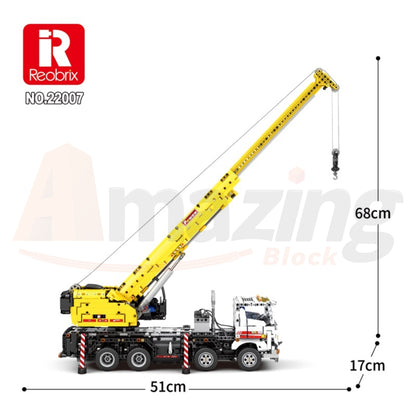 Reobrix 22007 The Mechanical Mobile Crane