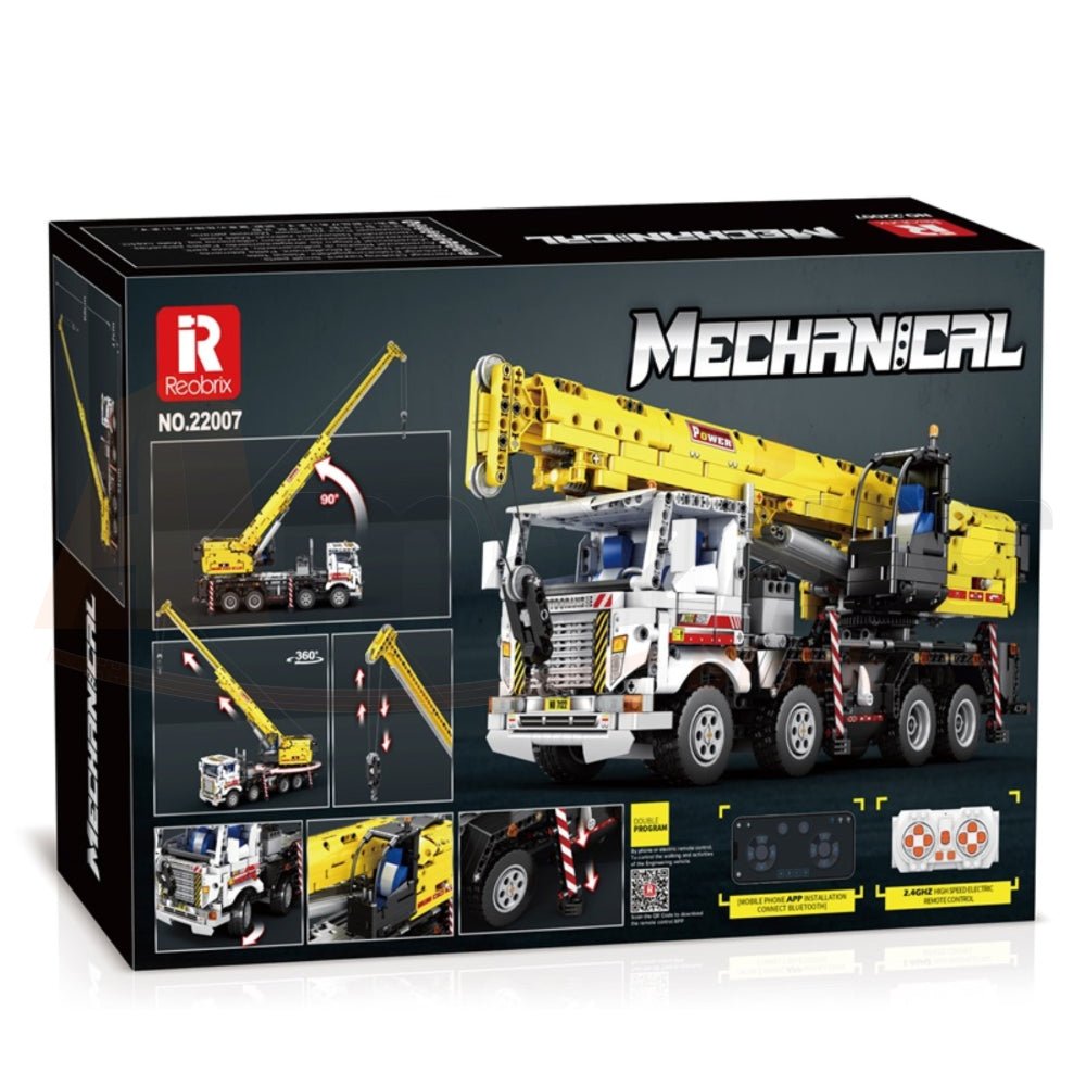 Reobrix 22007 The Mechanical Mobile Crane