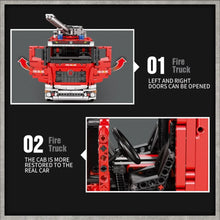 Reobrix ZZ22008 The Mechanical Water-Spraying Fire Truck