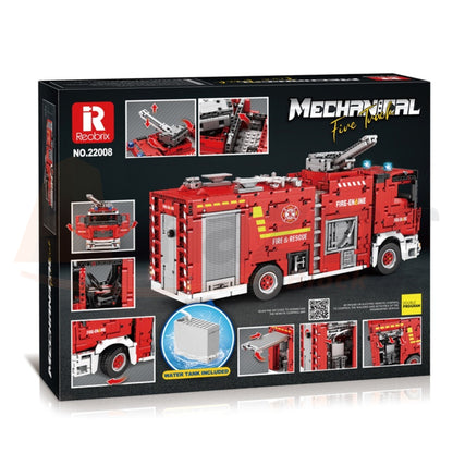 Reobrix 22008 The Mechanical Water-Spraying Fire Truck