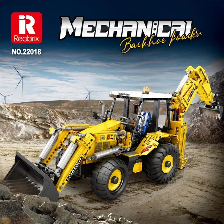 Reobrix ZZ22018 The Six-Function Backhoe Loader