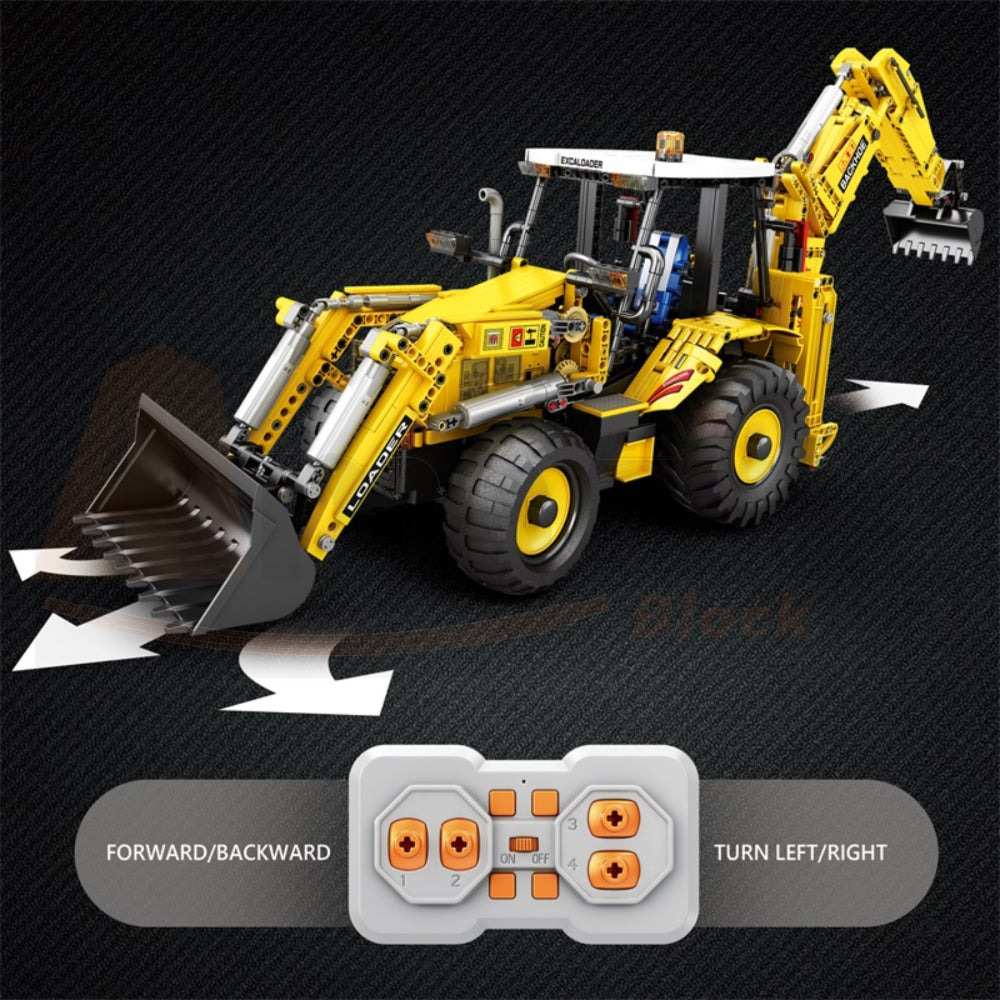 Reobrix 22018 The Six-Function Backhoe Loader