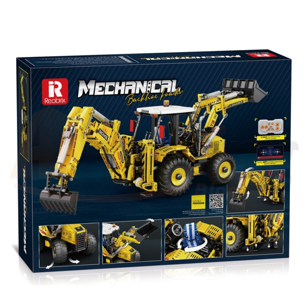 Reobrix 22018 The Six-Function Backhoe Loader