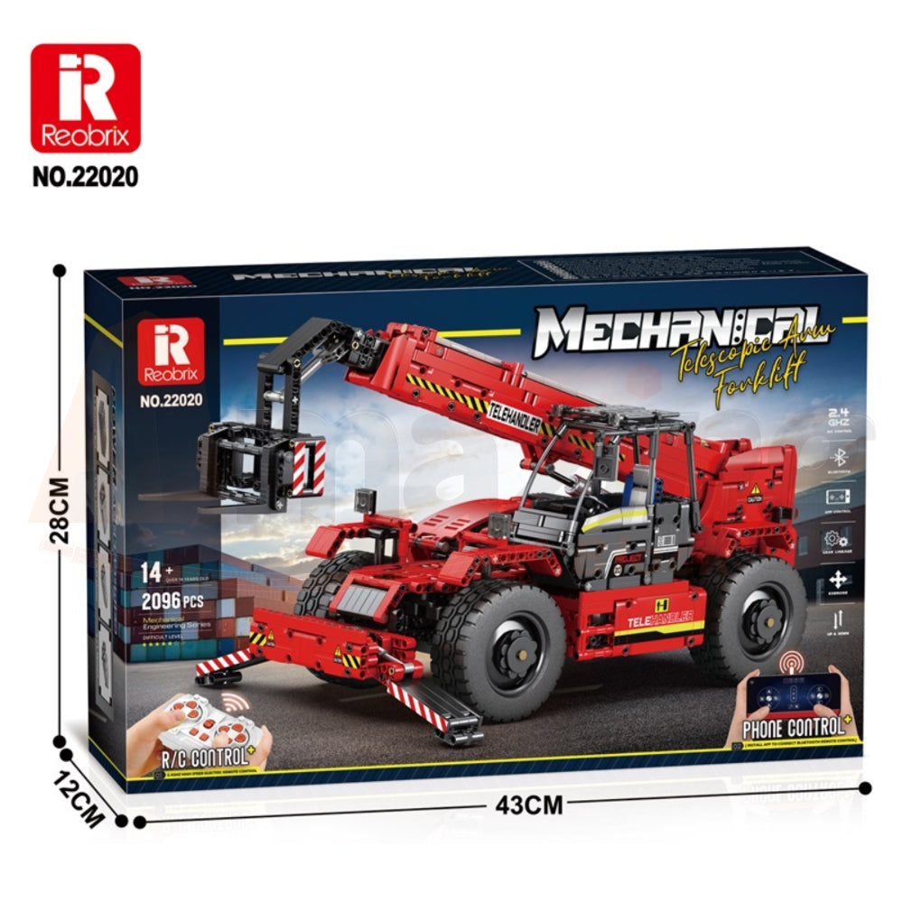 Reobrix 22020 The Telescopic Arm Forklift