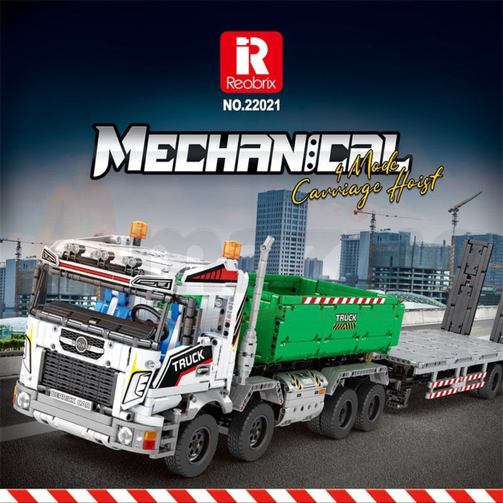 Reobrix 22021 The Hook-Lift Crane Truck