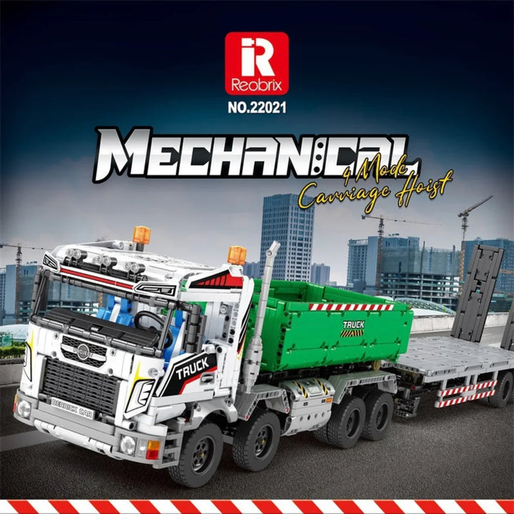 Reobrix ZZ22021 The Hook-Lift Crane Truck
