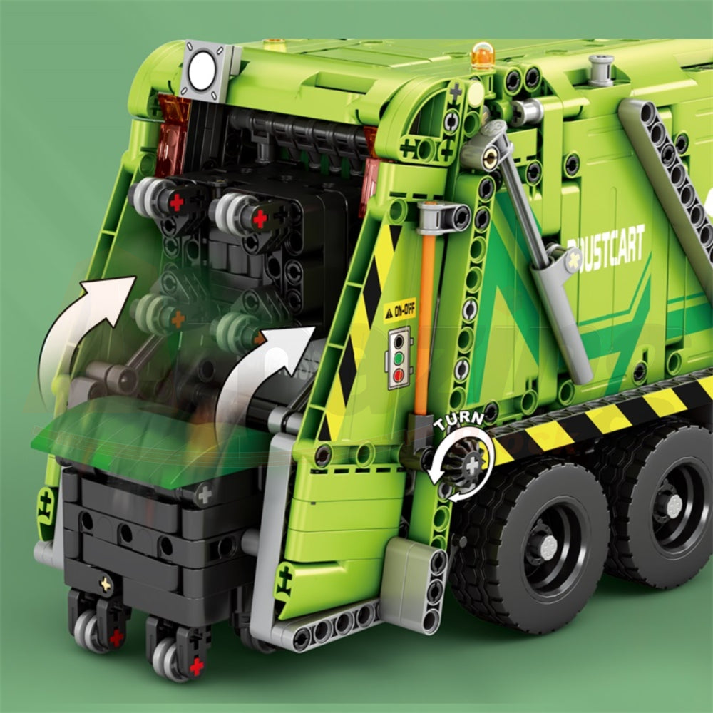 Reobrix 22022 The Compression Garbage Truck