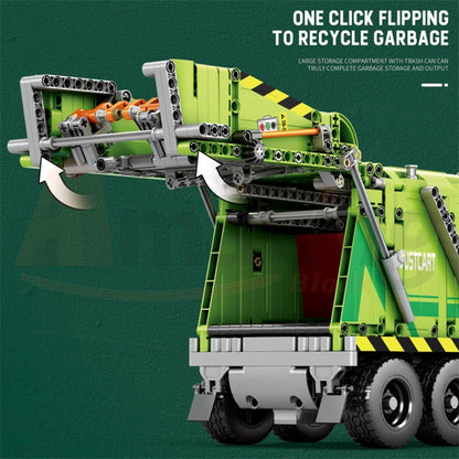 Reobrix 22022 The Compression Garbage Truck