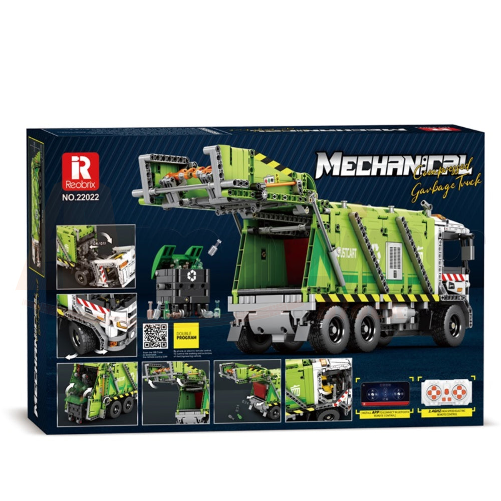 Reobrix 22022 The Compression Garbage Truck