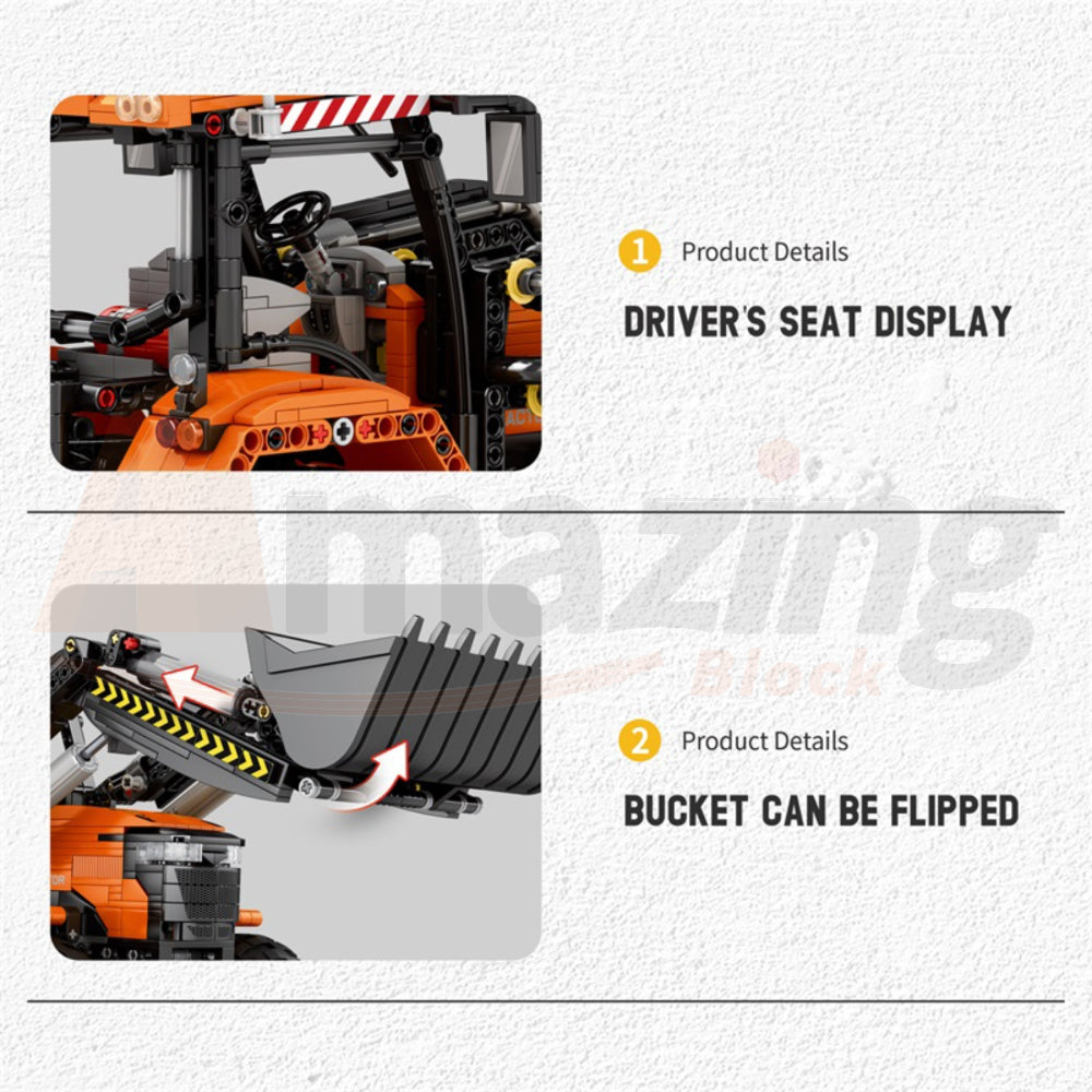 Reobrix 22024 The Loading Tractor