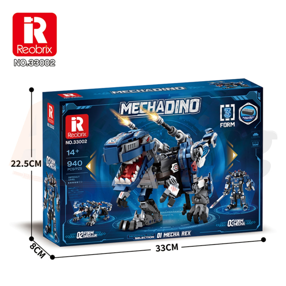 Reobrix 33002 Mecha Dino：Mecha Rex