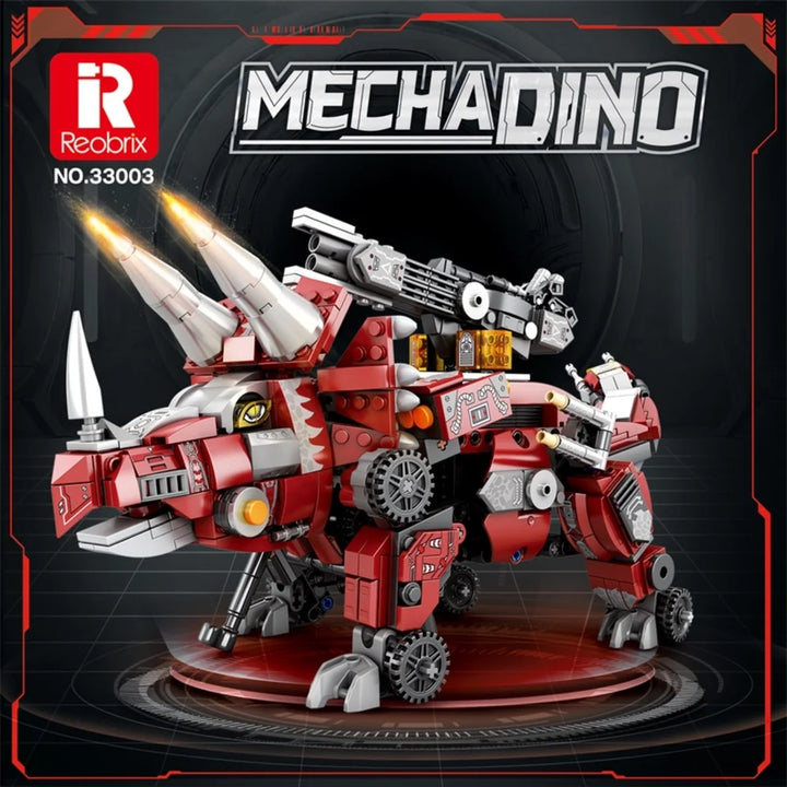 Reobrix ZZ33003 Mecha Dino：Mecha Triceratops