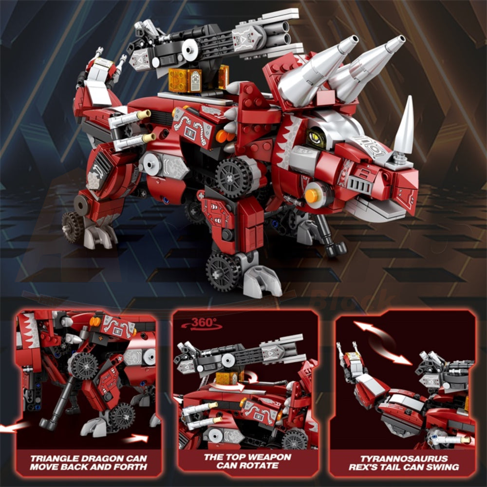 Reobrix 33003 Mecha Dino：Mecha Triceratops