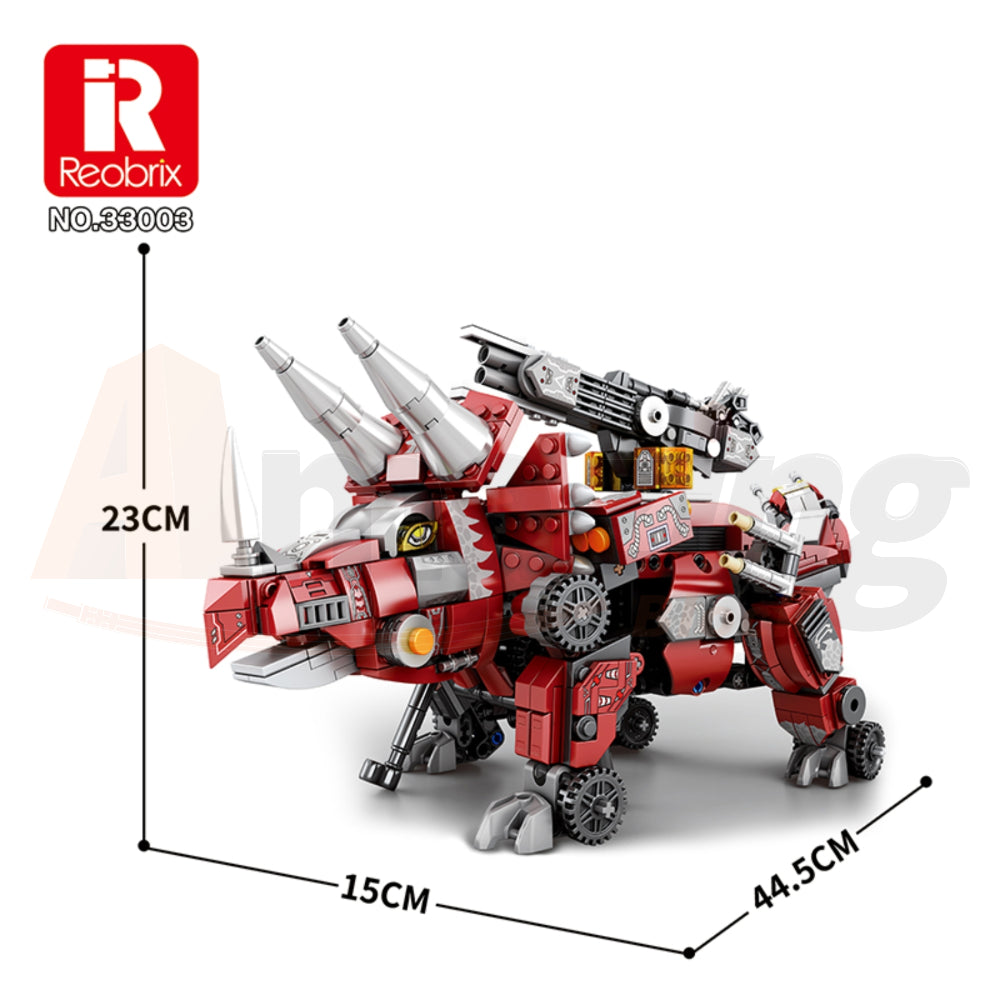 Reobrix 33003 Mecha Dino：Mecha Triceratops
