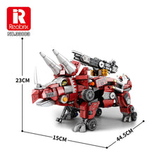 Reobrix ZZ33003 Mecha Dino：Mecha Triceratops