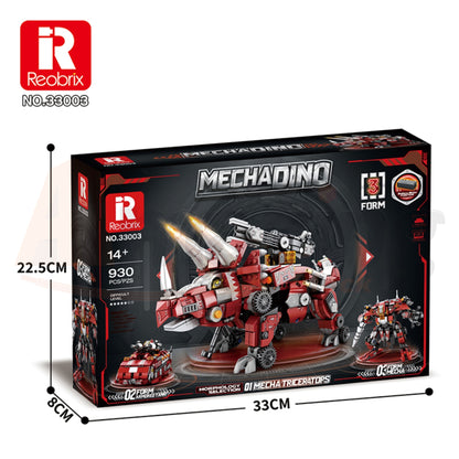 Reobrix 33003 Mecha Dino：Mecha Triceratops