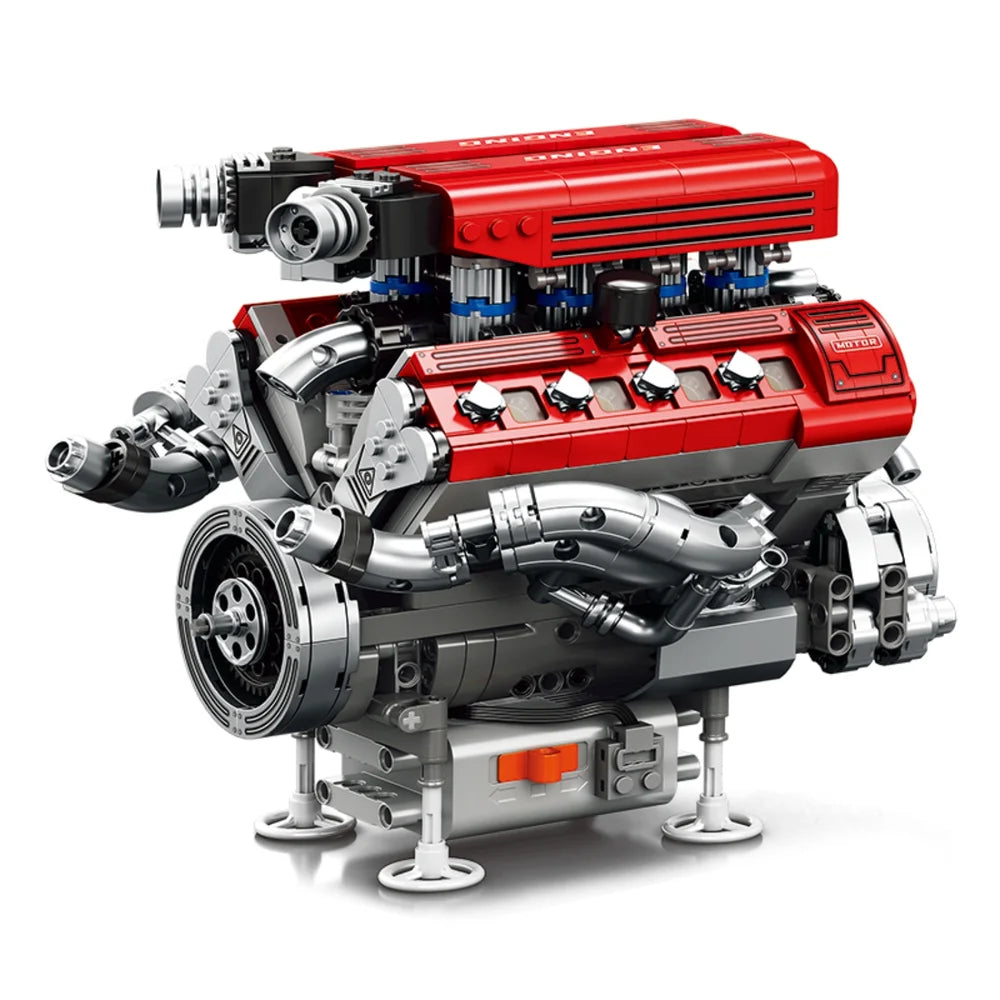 Reobrix ZZ33015 The F1 Engine with Motor