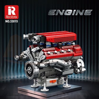 Reobrix 33015 The F1 Engine with Motor