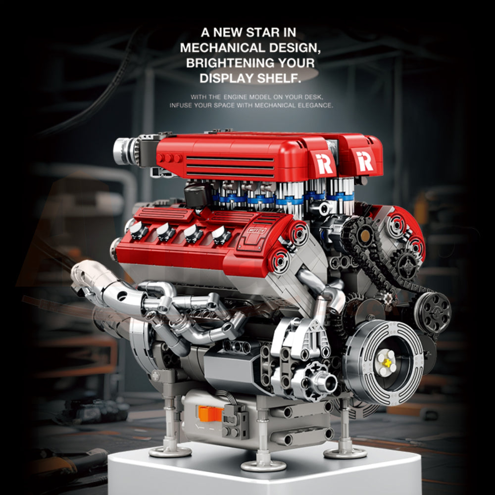 Reobrix 33015 The F1 Engine with Motor