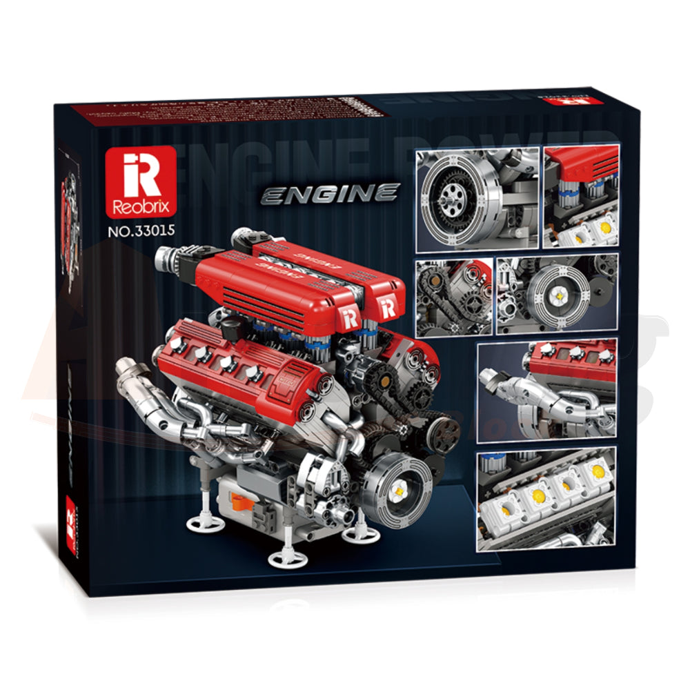 Reobrix 33015 The F1 Engine with Motor