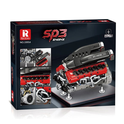 Reobrix ZZ33016 The Ferrari SP3 Engine with Motor