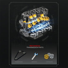 Reobrix ZZ33017 The V12 Engine with Motor