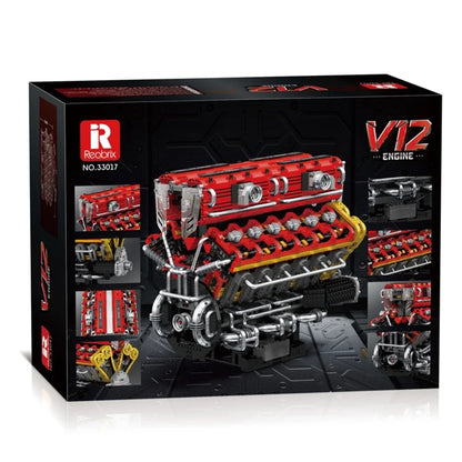 Reobrix ZZ33017 The V12 Engine with Motor