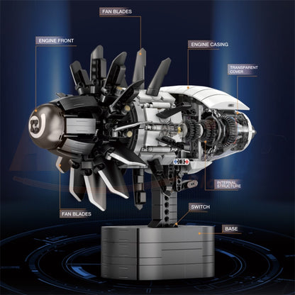 Reobrix 33018 The Aircraft Engine