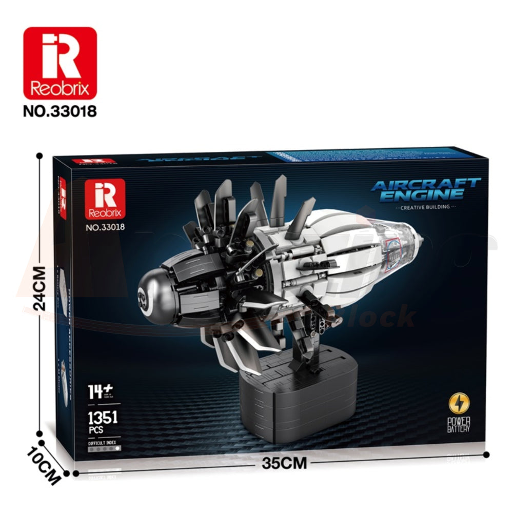 Reobrix 33018 The Aircraft Engine