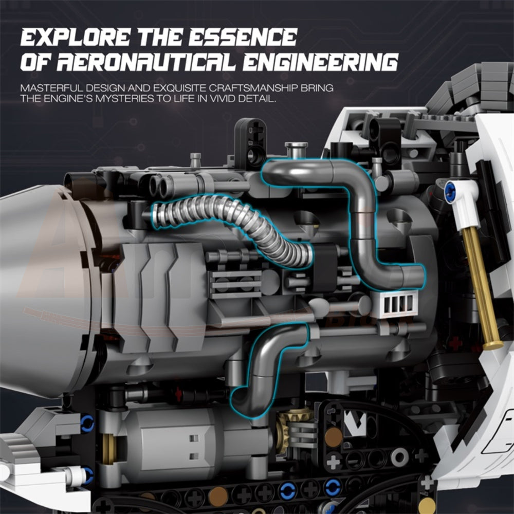 Reobrix 33019 The Aviation Turbofan Engine