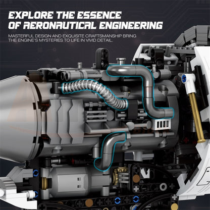 Reobrix 33019 The Aviation Turbofan Engine