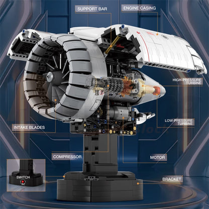 Reobrix 33019 The Aviation Turbofan Engine