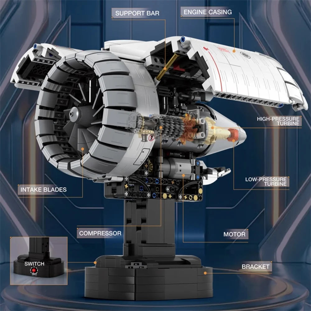 Reobrix ZZ33019 The Aviation Turbofan Engine
