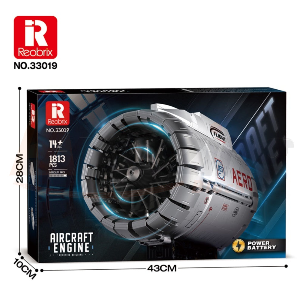 Reobrix 33019 The Aviation Turbofan Engine