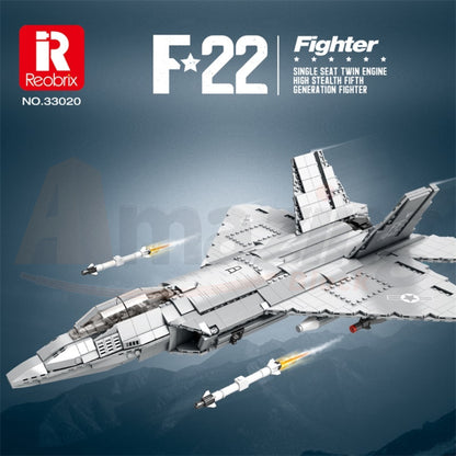 Reobrix 33020 The F-22 Fighter