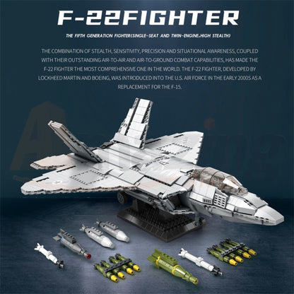 Reobrix 33020 The F-22 Fighter