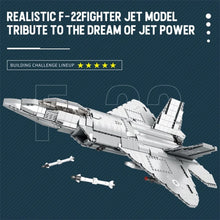 Reobrix ZZ33020 The F-22 Fighter
