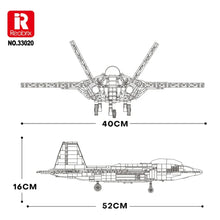 Reobrix ZZ33020 The F-22 Fighter