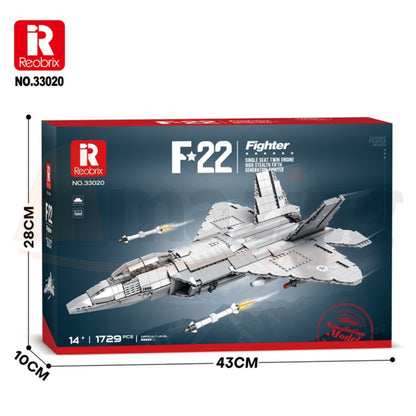 Reobrix 33020 The F-22 Fighter