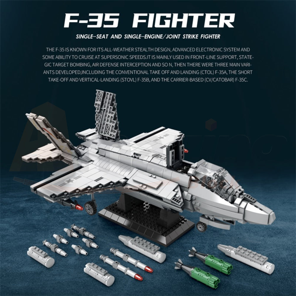 Reobrix 33021 The F-35B Fighter
