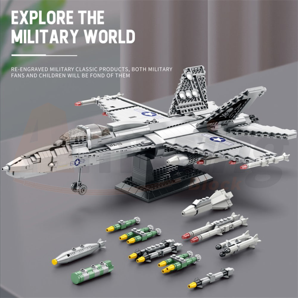 Reobrix 33022 The F-18 Fighter