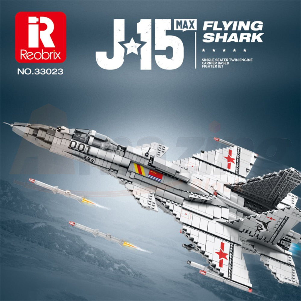 Reobrix 33023 The J-15 Flying Shark