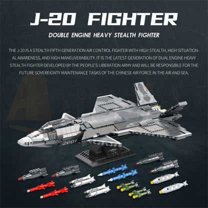 Reobrix 33025 The J-20 Fighter