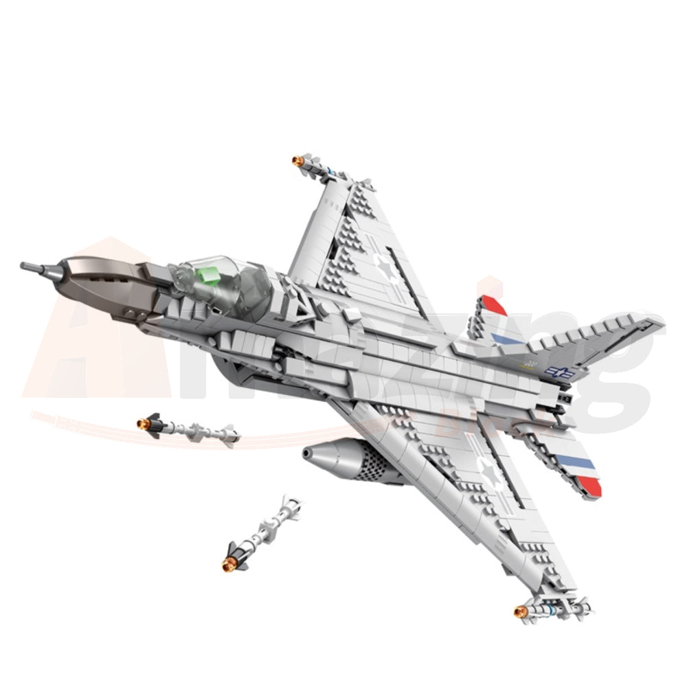 Reobrix 33027 The F-16 Fighter