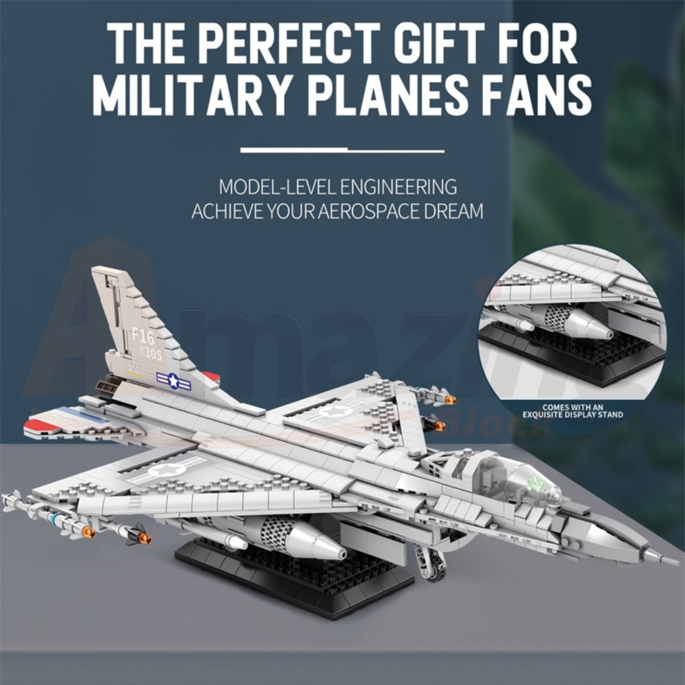 Reobrix 33027 The F-16 Fighter