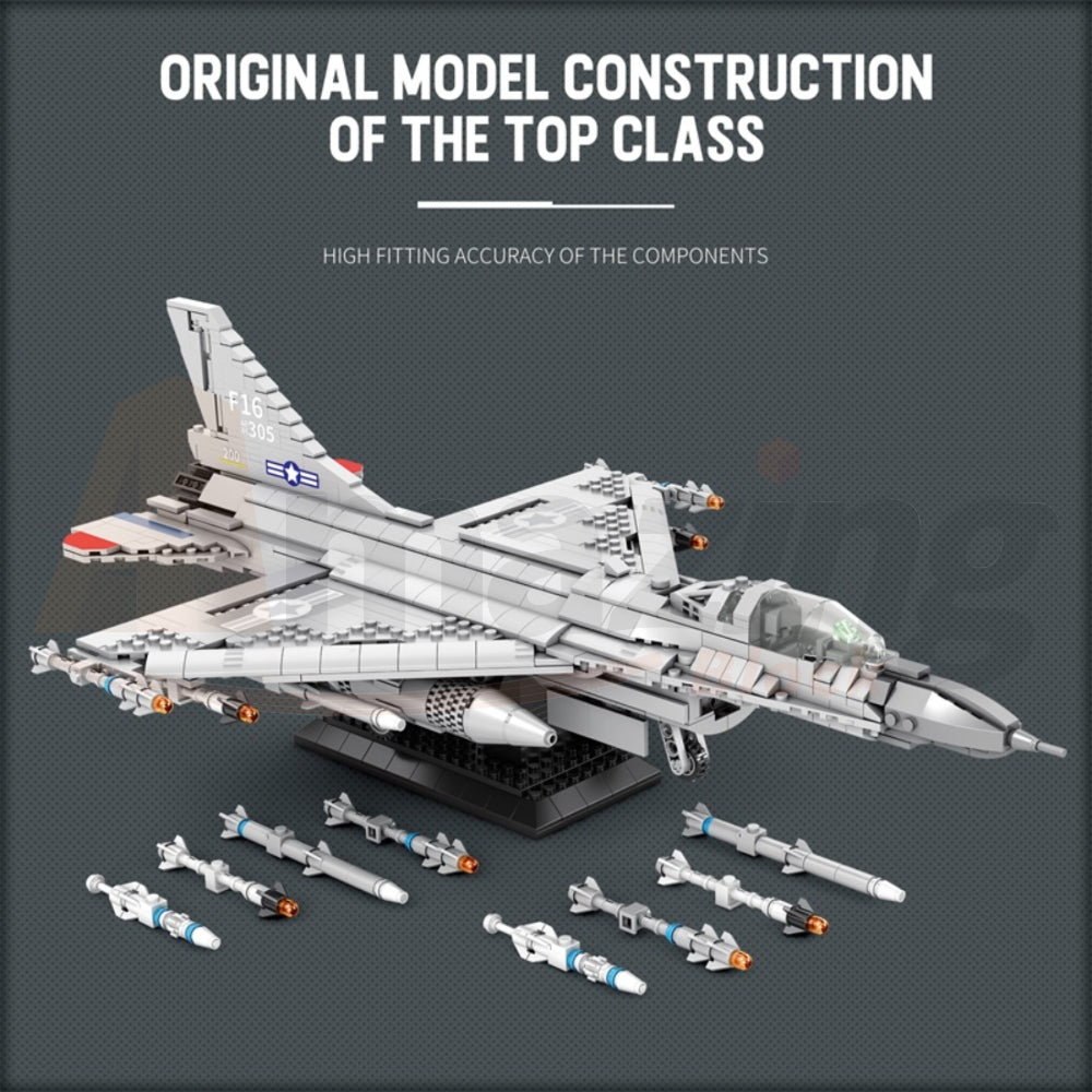 Reobrix 33027 The F-16 Fighter