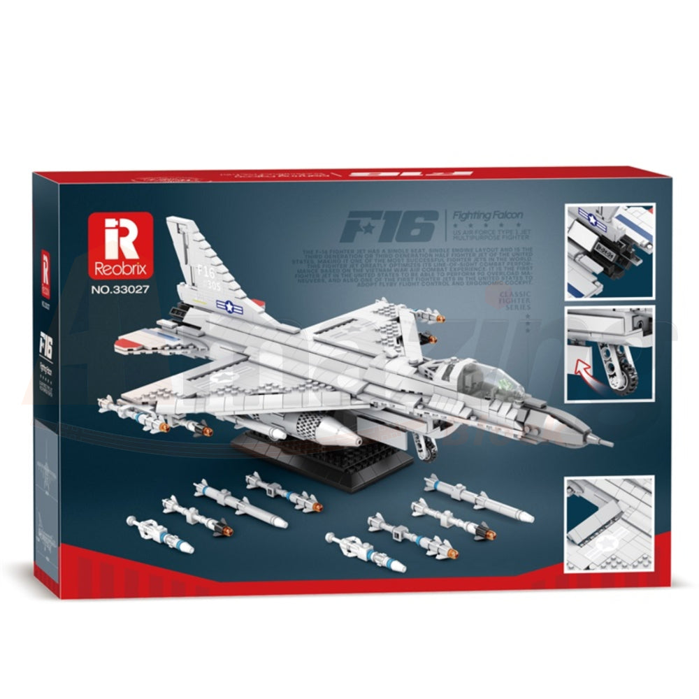 Reobrix 33027 The F-16 Fighter