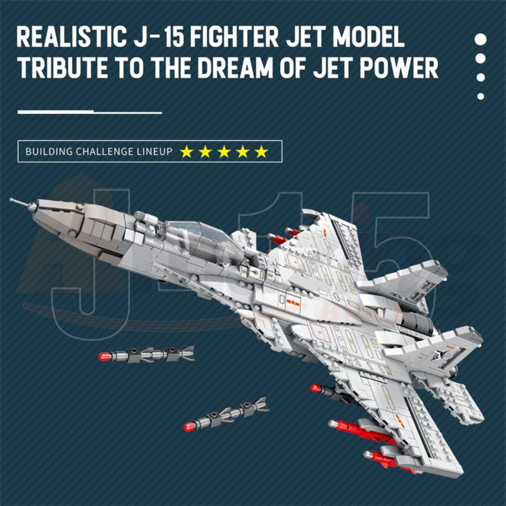 Reobrix 33028 The J-15 Fighter